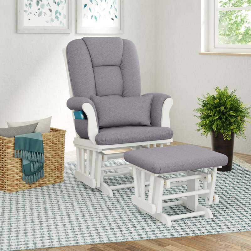 Storkcraft Tuscany Rocking Chair Glider with Ottoman & Reviews Wayfair